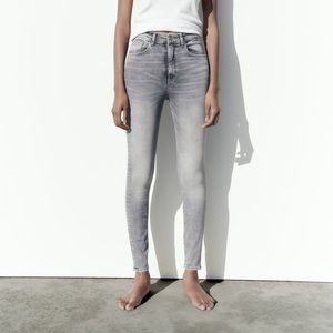 SCULPTED HIGH RISE TRF SKINNY ZARA JEANS